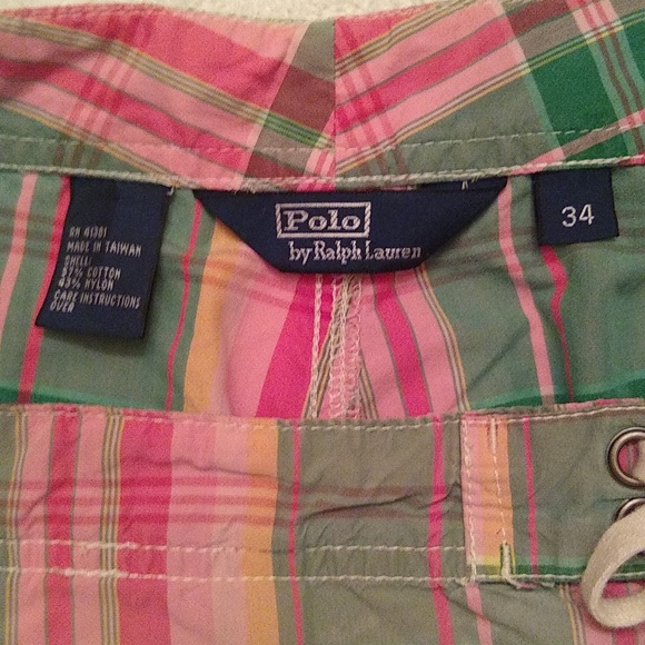 Polo Board Shorts/Swim Trunks - Picture 5 of 15
